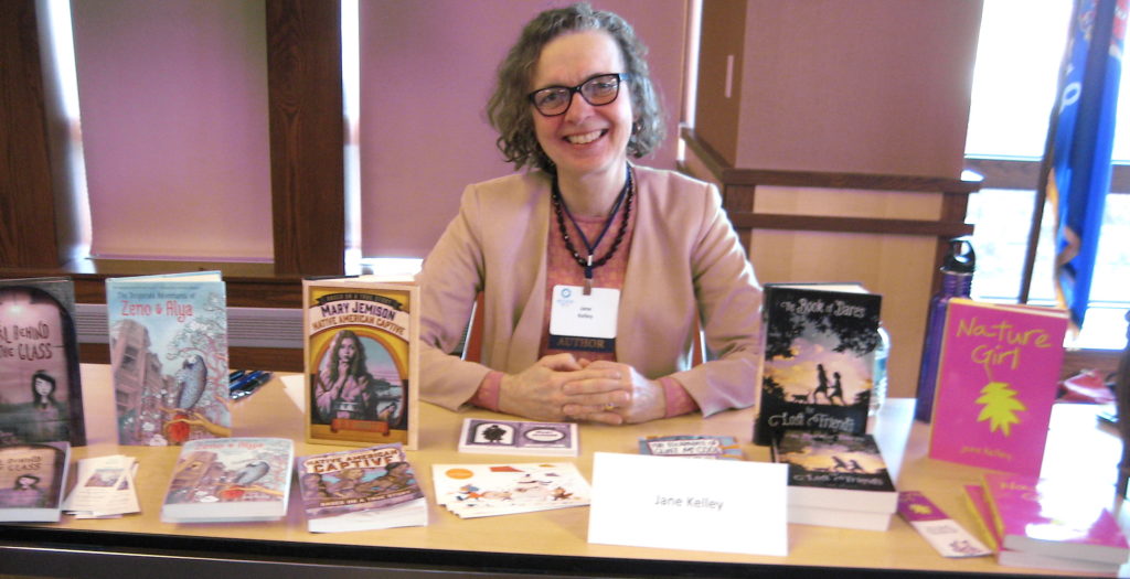 Jane Kelley and some of her books